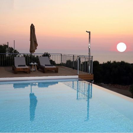 Tsakmakis Villas Luxury- Panoramic Sea View - Lefkada ซูกาเลดส์ ภายนอก รูปภาพ