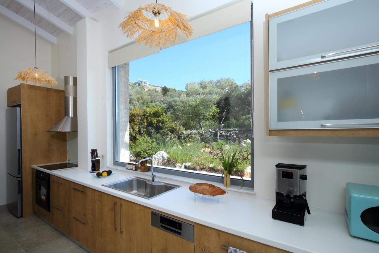 Tsakmakis Villas Luxury- Panoramic Sea View - Lefkada ซูกาเลดส์ ภายนอก รูปภาพ