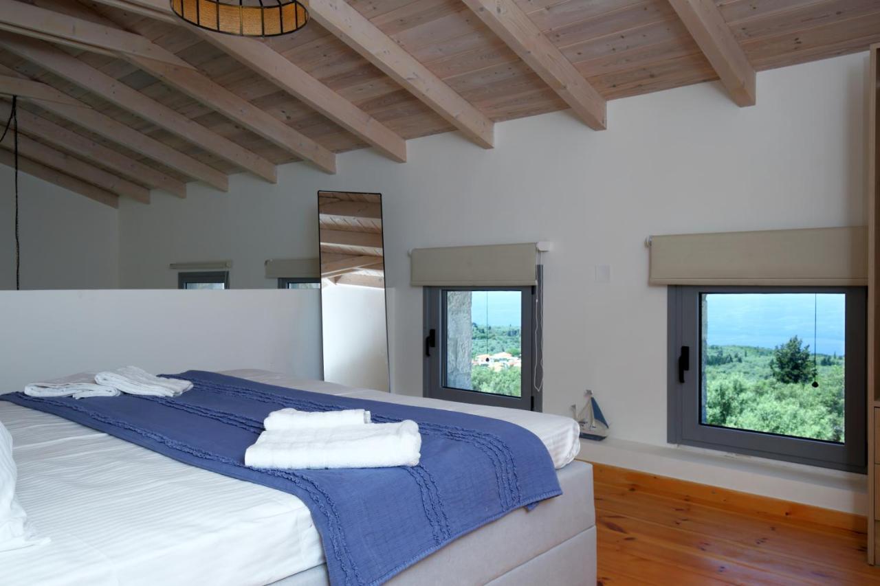Tsakmakis Villas Luxury- Panoramic Sea View - Lefkada ซูกาเลดส์ ภายนอก รูปภาพ