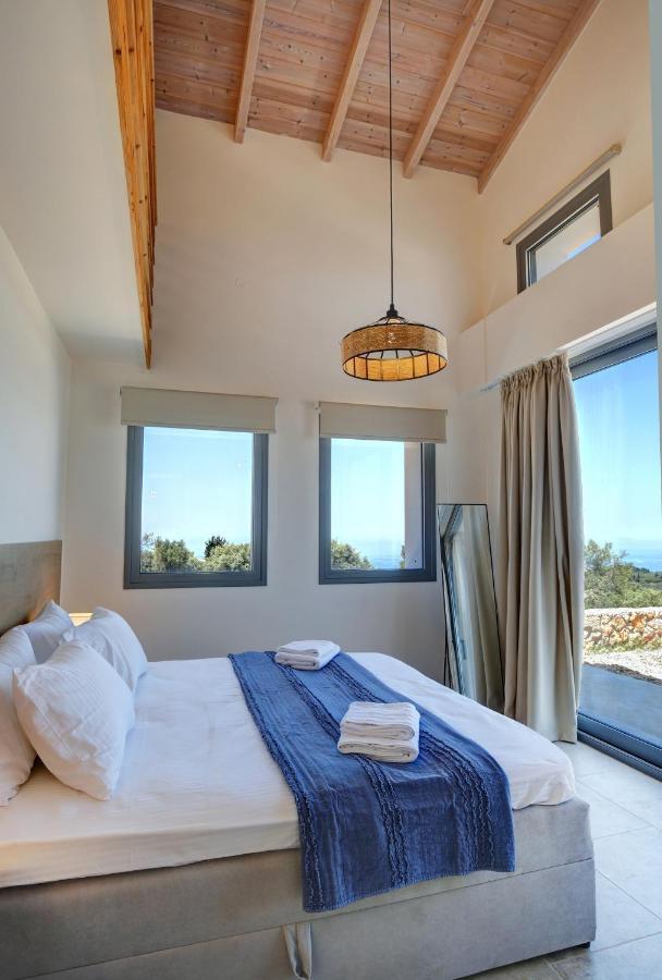 Tsakmakis Villas Luxury- Panoramic Sea View - Lefkada ซูกาเลดส์ ภายนอก รูปภาพ