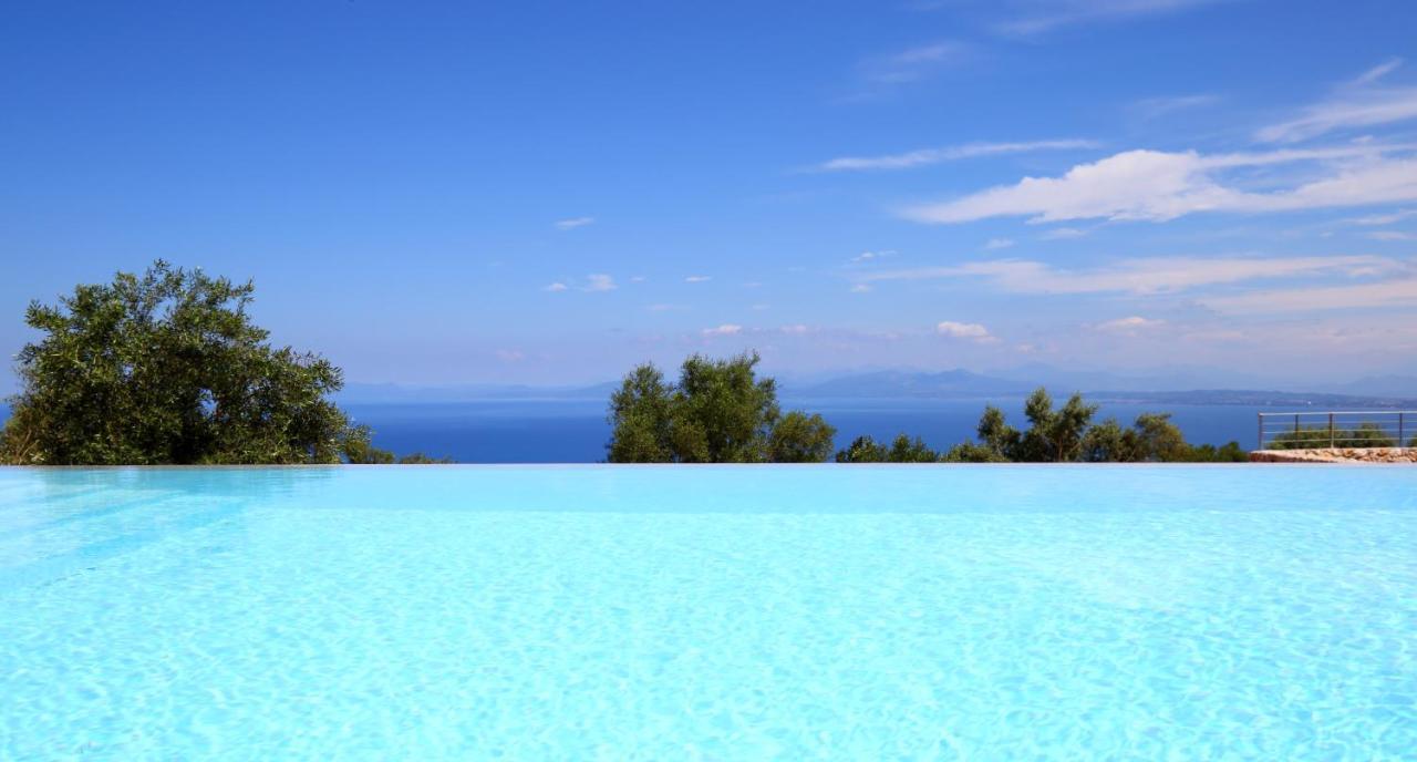 Tsakmakis Villas Luxury- Panoramic Sea View - Lefkada ซูกาเลดส์ ภายนอก รูปภาพ