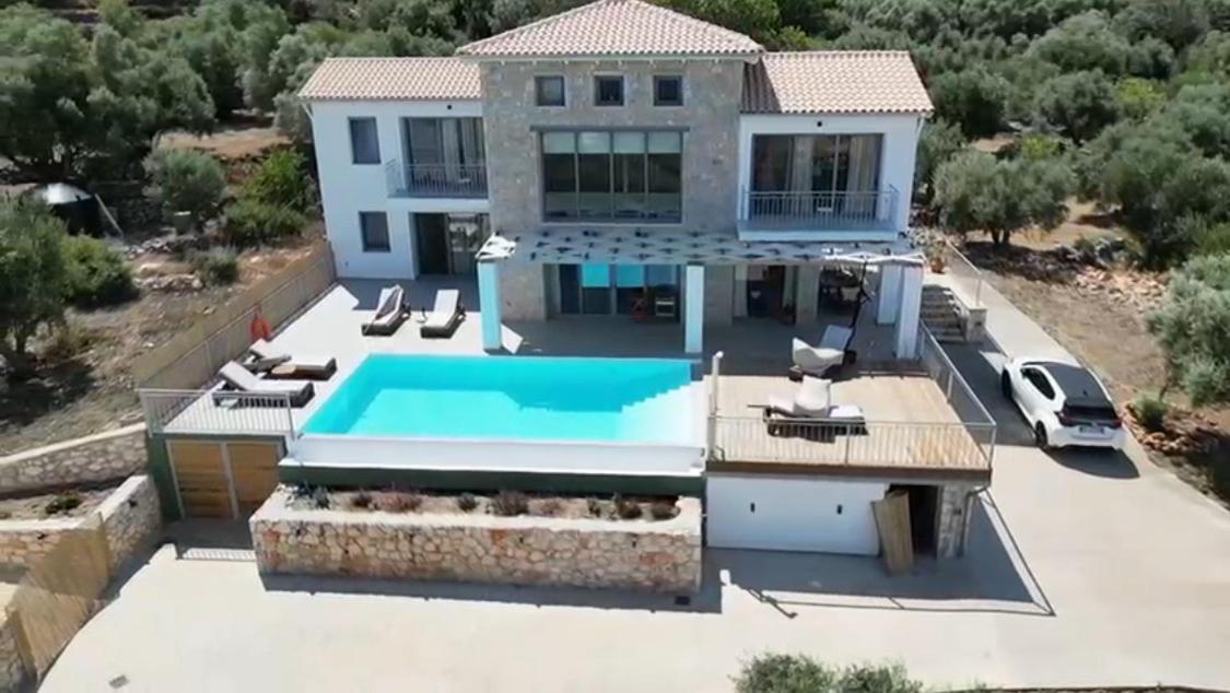 Tsakmakis Villas Luxury- Panoramic Sea View - Lefkada ซูกาเลดส์ ภายนอก รูปภาพ