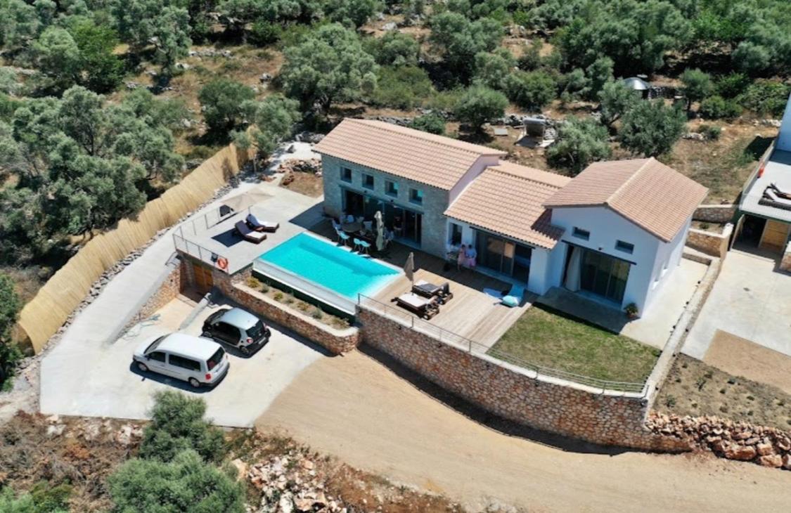 Tsakmakis Villas Luxury- Panoramic Sea View - Lefkada ซูกาเลดส์ ภายนอก รูปภาพ