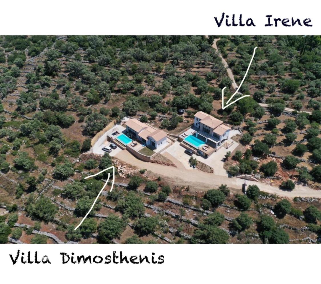 Tsakmakis Villas Luxury- Panoramic Sea View - Lefkada ซูกาเลดส์ ภายนอก รูปภาพ