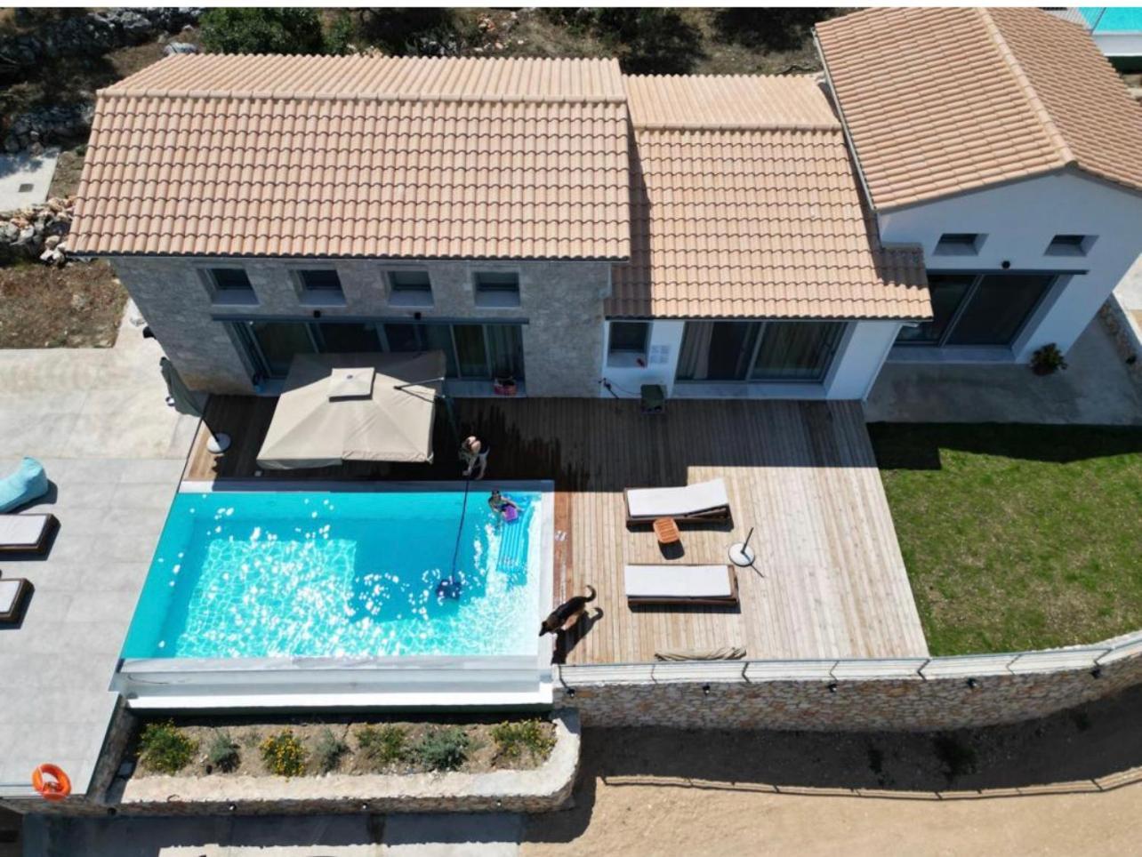 Tsakmakis Villas Luxury- Panoramic Sea View - Lefkada ซูกาเลดส์ ภายนอก รูปภาพ