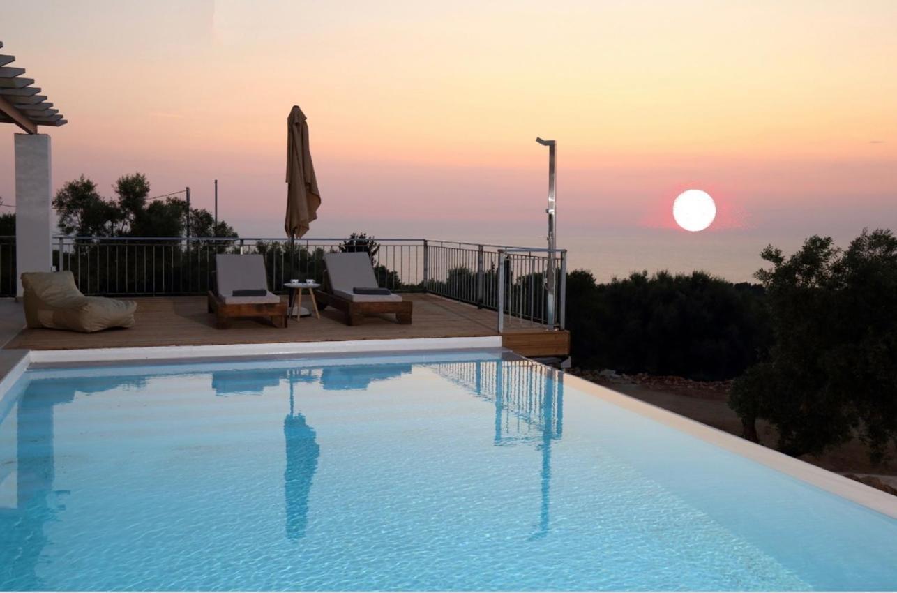 Tsakmakis Villas Luxury- Panoramic Sea View - Lefkada ซูกาเลดส์ ภายนอก รูปภาพ